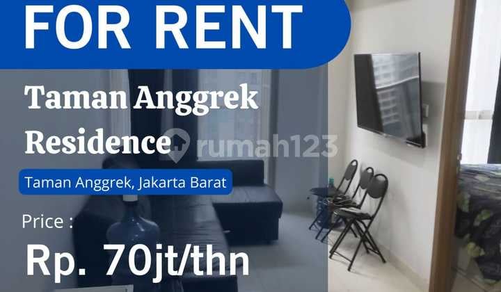 BRAND NEW Taman Anggrek Residence 1BR Unit Fully Furnished