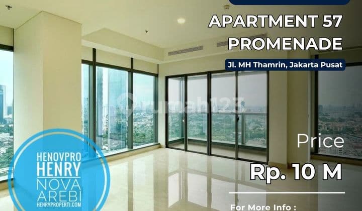 Apartemen 57 Promenade di Thamrin Jakarta Pusat JUAL
