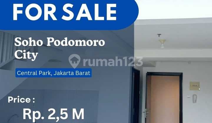 Turun Harga Dijual Cepat Termurah Neo Soho @Podomoro City Avenue City View