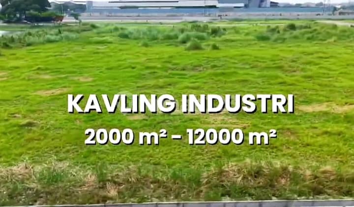 DIJUAL KAVLING INDUSTRI SIAP BANGUN KAWASAN INDUSTRI & PERGUDANGAN SIDOARJO