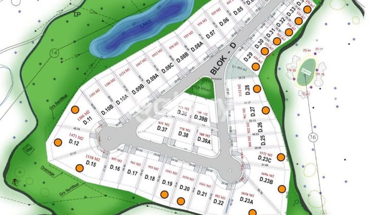FOR SALE ELITE AREA LAND LONG & WIDE GOLF VIEW BUKIT DARMO GOLF