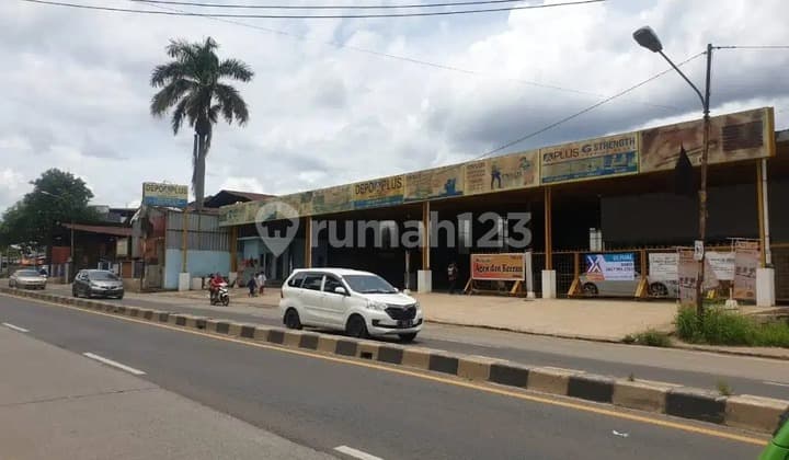 Dijual Gudang Siap Pakai 3 In One Jalan Raya Parung Bogor