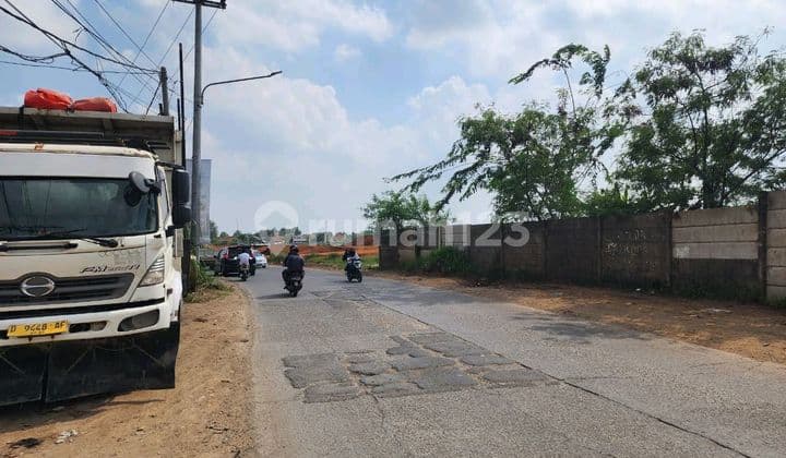 Dijual Bu Tanah Pinggir Jalan Raya Legok Tangerang