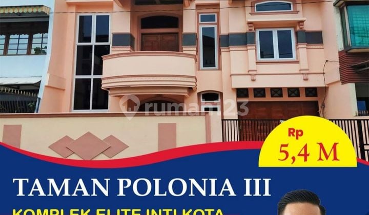 DIJUAL RUMAH MEWAH TAMAN POLONIA DIJUAL RUMAH MEWAH TAMAN POLONIA