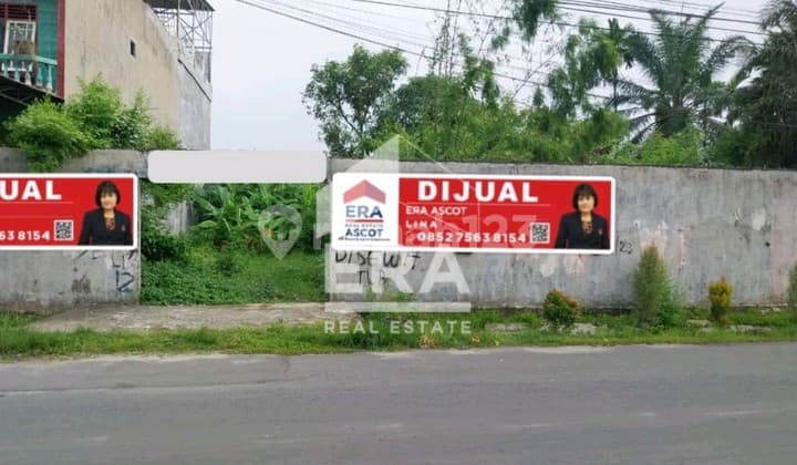 TANAH DEKAT PINTU TOL TANJUNG MULIA LUAS 620m²