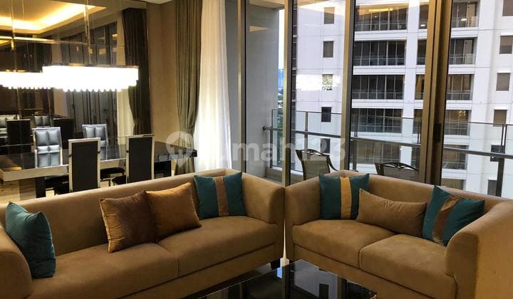 Pakubuwono Spring 2 Kamar Tidur Harga$2750/ Bulan di Kebayoran Lama Jakarta Selatan