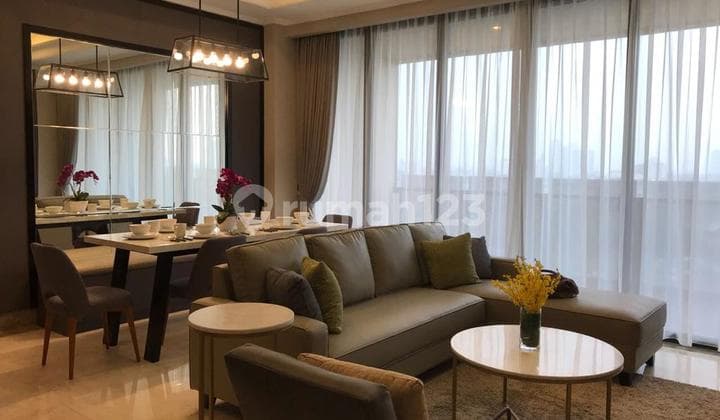 Furnished Apartemen District 8 Sewa 2 Kamar Jakarta Selatan