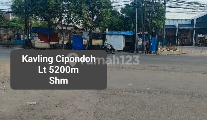 Dibawah NJOP!! Tanah Luas 5300 M² Cipondoh Tangerang