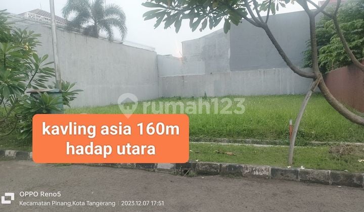 Tanah Kavling Siap Bangu 160 M² di Cluster Asia Banjar Wijaya