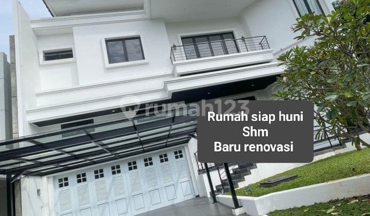 Rumah Mewah Sudah Renovasi 2 Lantai SHM di Sutera Onyx