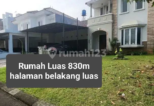 Murah Rumah 2 Lantai Luas 830m Di Dalam Cluster Alam Sutera
