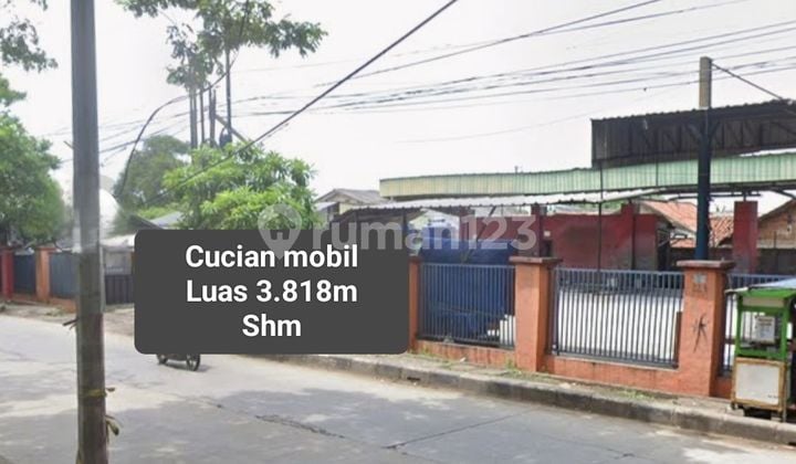 Harga Njop Cucian Mobil 3818 M² Shm Suryadharma Ali Tangerang
