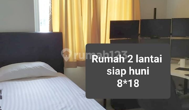 Rumah Murah 2 Lantai Siap Huni di Cattleya Banjar Wijaya