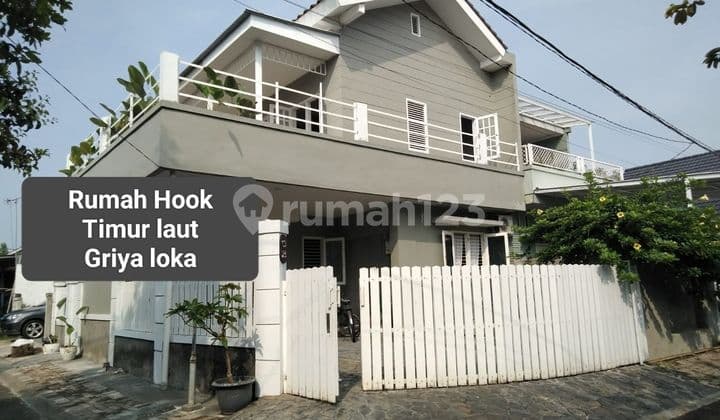 Nice 2-Story Hook House Ready to Occupy Griya Loka Bsd City
