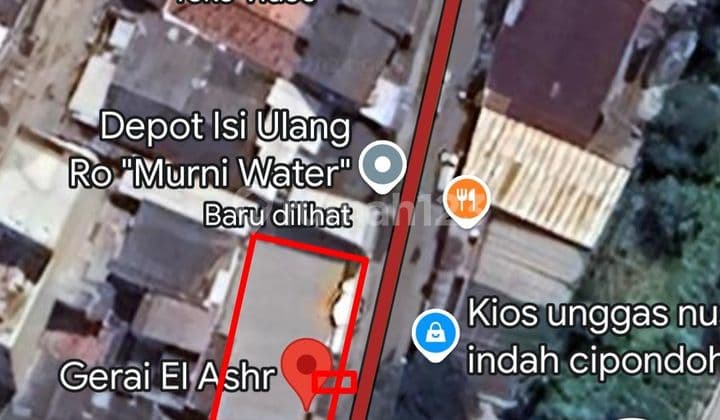 Hitung Tanah !!dijual Ruko Kios 6 Pintu Hasyim Ashari Cipondoh