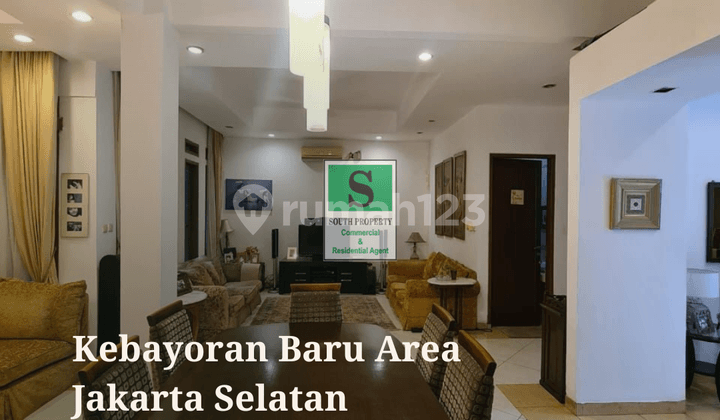 Rumah Siap Huni di Kawasan Kebayoran Baru, Dekat Radio Dalam