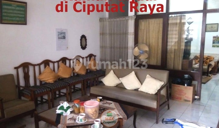 Dijual Rumah Hitung Tanah 270M2 Pondok Pinang - Pinggir Jalan Utama - Zona Campuran