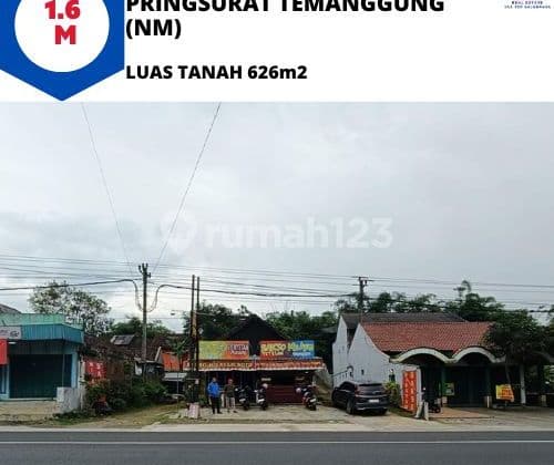 jual cepat ruang usaha jalan utama pringsurat