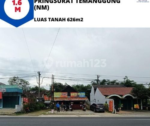 jual cepat ruang usaha jalan utama pringsurat