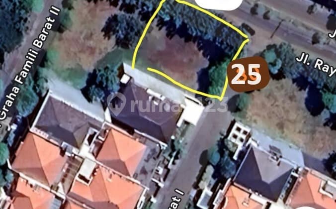 Dijual Tanah Hook Graha Family Surabaya Belakang MCD