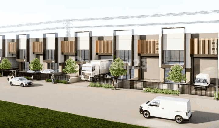 Modern 3-in-1 Warehouse in the Blessindo Legok Tangerang Area