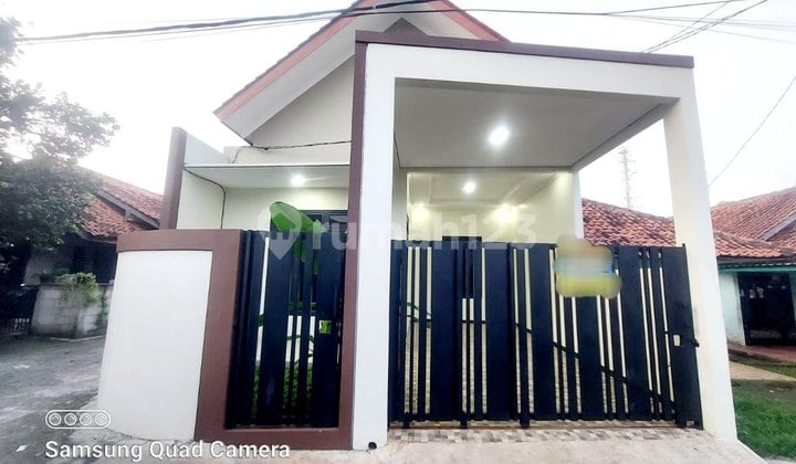 JUAL RUMAH HOOK BANGUNAN BARU SIAP HUNI 1 LT DI JATIASIH BEKASI