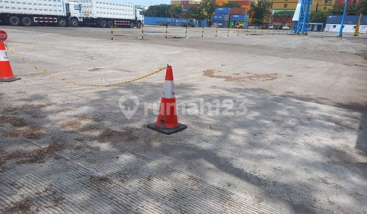 Lahan atau Tanah Disewakan Lokasi Kbn Marunda Untum Garasi Petikemas Parkir Alat Berat