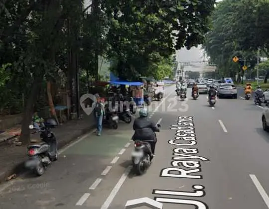 Disewakan Tanah di Jl. Casablanca, Tebet Jakarta Selatan Posisi Pinggir Jalan Seberang Mall Kota Kasablanka (Kokas)