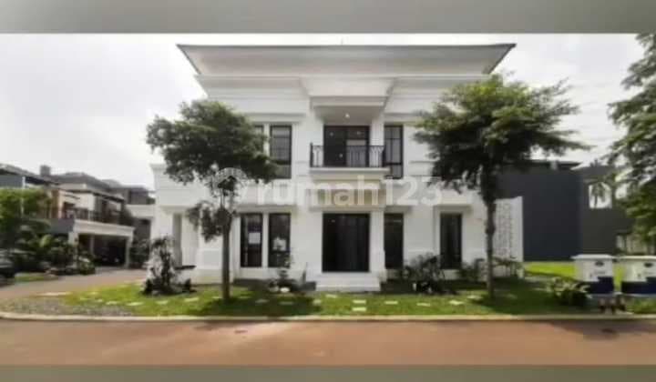 Dijual Rumah hook Brand new, Desain Elegan, Siap Huni di Alam Sutera Cluster Vicoria Posisi hook