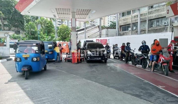 Dijual Tanah Bonus Spbu Produktif di Sawah Besar Jakarta Pusat