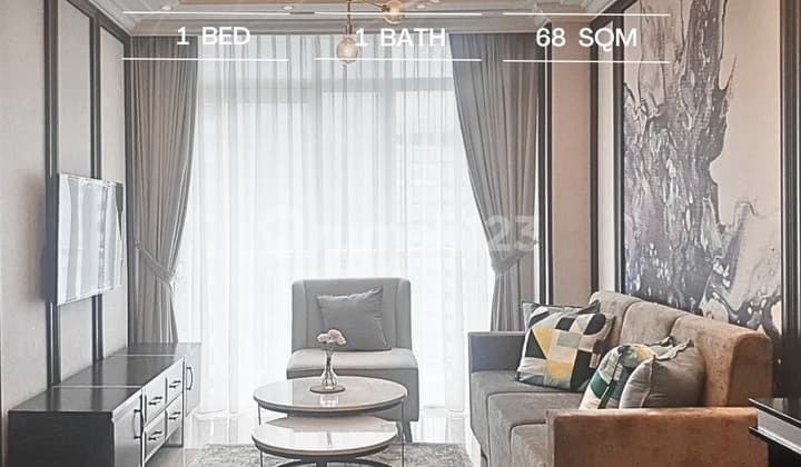 Sewa South Hills 1 BR 68 Sqm, Spacious, Fully Furnished, Kuningan