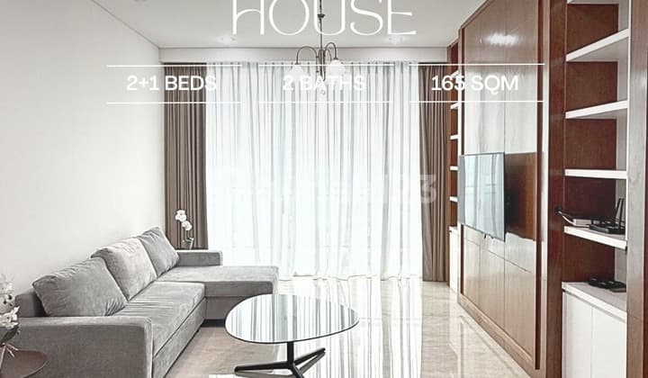 Selling Pakubuwono House 2BR+ 1 Study, Fully Furnished, Good Condition Ready to Move In