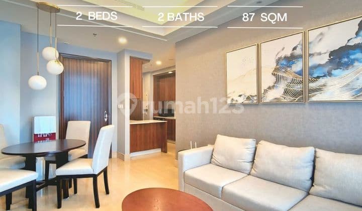 Jual South Hills Termurah! 2 BR 87 Sqm, Full Furnished, Kuningan