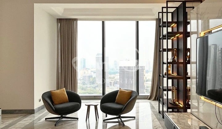 The Langham Residence 3 BR + 1 Study, Mewah, di Sudirman Scbd