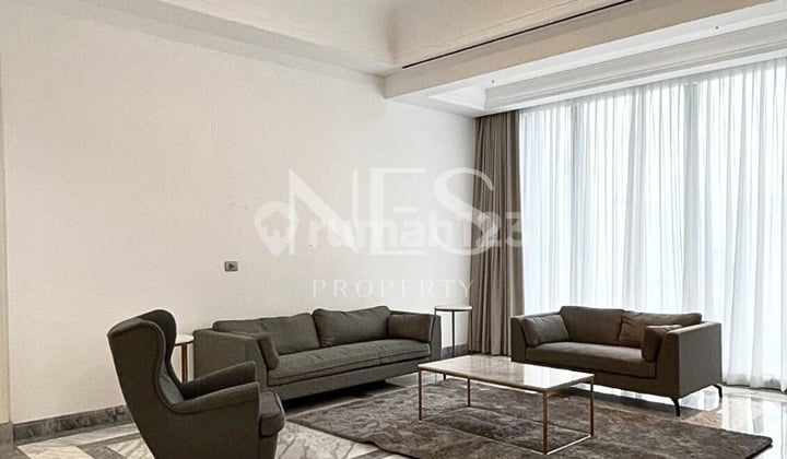 The Langham Residence 3 BR + 1 Study, Mewah, Furnished Sudirman Scbd