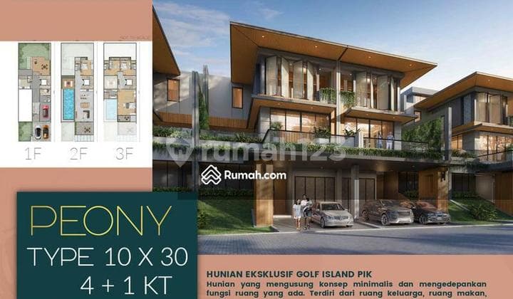 For Sale Golf Island House 10x30 With Pool And Lift Very Luxurious