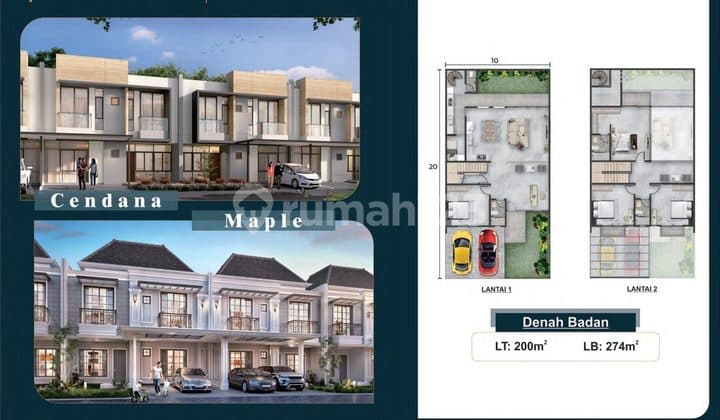 Dijual Rumah Pik 2 Vpp Villa Pasir Putih 12x20 Tipe Maple Over Credit Murah
