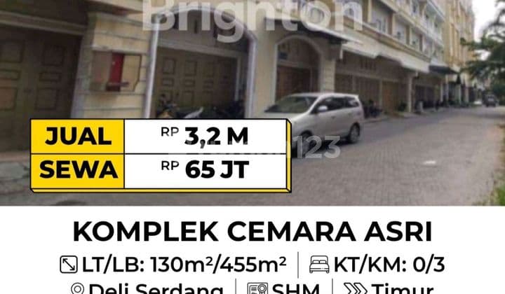 Ruko Cemara Asri Pasti Hokki 888 - Medan