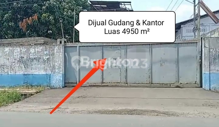 Dijual Cepatan Gudang & Kantor Hokki- Kompos- Medan.