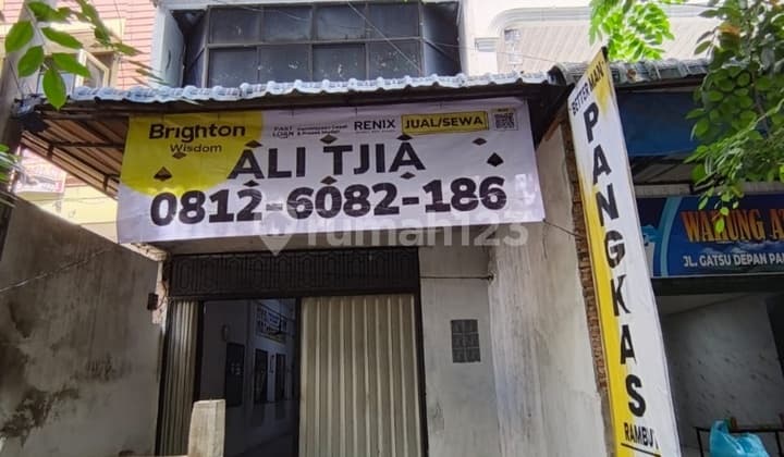 For Sale Fast Business Shophouse & Boarding Rooms Gatsu - Medan