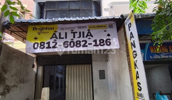For Sale Fast Business Shophouse & Boarding Rooms Gatsu - Medan