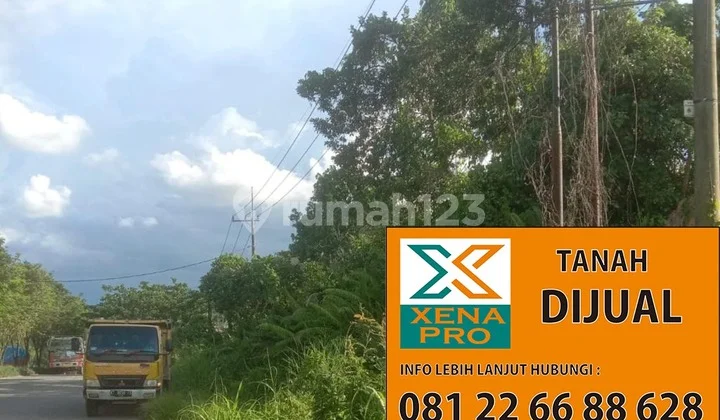 LAND NEXT TO MAIN ROAD SUITABLE FOR HOUSING IN SAMARINDA LAND NEXT TO MAIN ROAD SUITABLE FOR HOUSING IN SAMARINDA