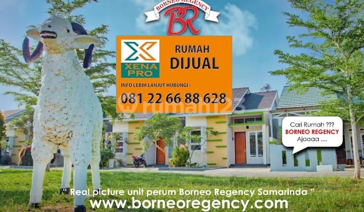 Rumah Cantik Minimalis Siap Huni Perumahan Samarinda Diskon FANTASTIS