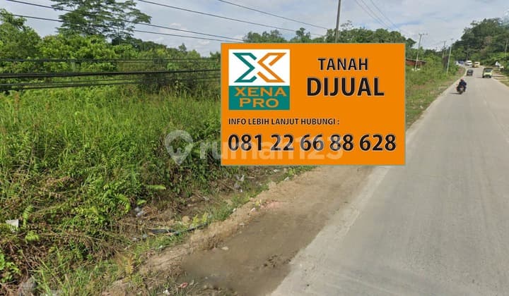 Tanah Tepi Jalan Strategis Di Kota Samarinda