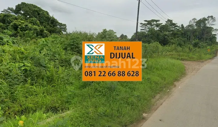Tanah Murah Tepi Jalan Poros Di Samarinda