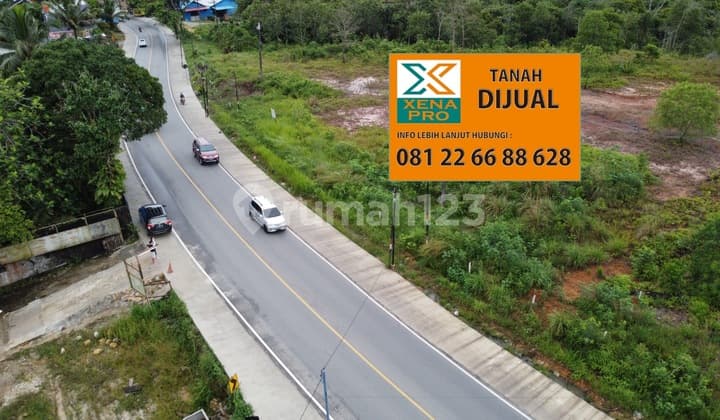 Very Cheap Land, Strategic Location, Main Roadside Soekarno Hatta
