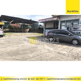 Tanah Pinggir jalan Raya Bonus 3 unit Kios dan CARWASH