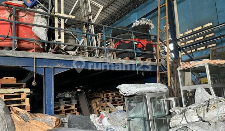 Gudang kapuk kamal muara 350mtr² bisa kontainer40feed nego