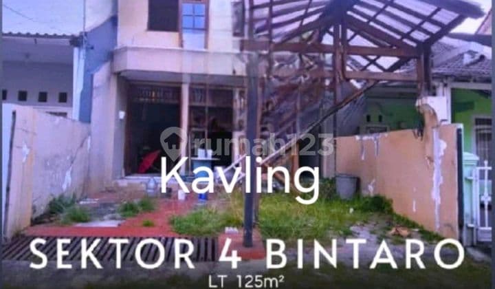 Hot Sale Kavling di Sektor 4 Bintaro Jaya SHM Siap Bangun