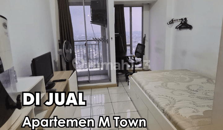 Dijual segera !!! Mtown Residence Studio Apartment Tower Franklin